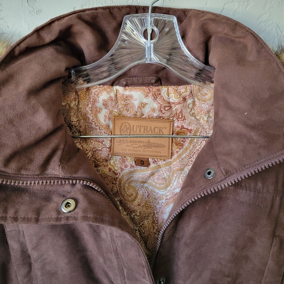 Western Suede Coat - Picture 3 of 3